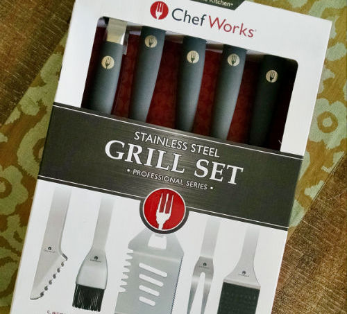 Grillin’ Giveaway! Chef Works Stainless Steel Grill Tools