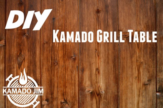 DIY Kamado Grill Table